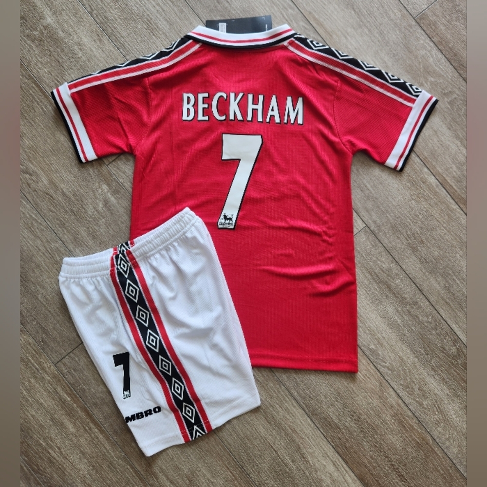Manchester United Beckam#7 Version Retro